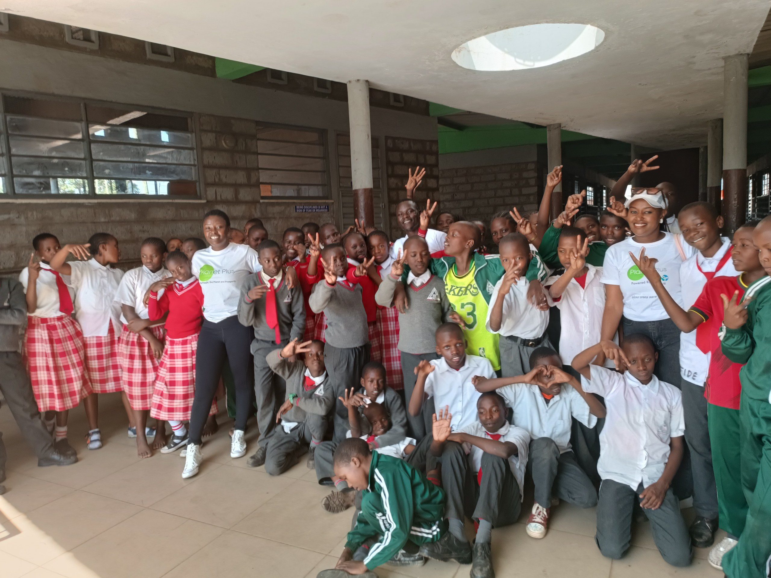 Students at Mukuru School